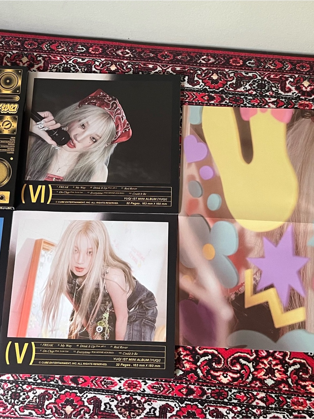Yuqi (G)I-DLE 1st Mini Album Star Version EXCL CD W/ Photo Card Postcard c-pop